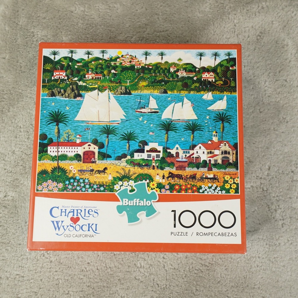 Buffalo Games Charles Wysocki Old California 1000 Piece Jigsaw Puzzle 11445